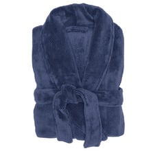 Denim Microplush Bathrobe